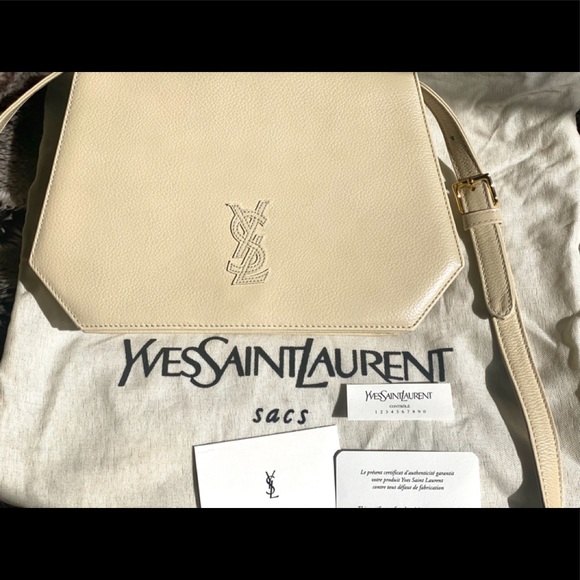 YSL Yves Saint Laurent beautiful vintage bag with gold hardware - Picture 3 of 17